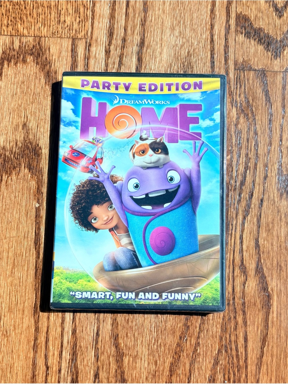 DreamWorks HOME Party Edition DVD - Bright Blue Cover